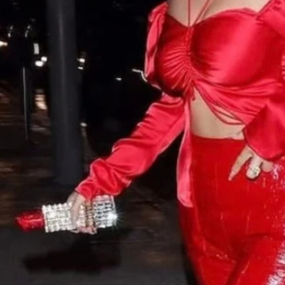 💄💄💄  NWT Crystals  Smart Phone  Shoulder Bag. - Picture 4 of 17